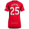 Camisola Manchester United Sancho 25 Mulher Equipamento 1ª 23/24